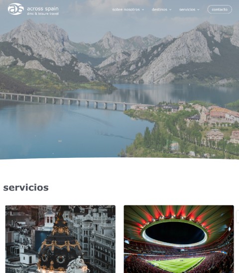 diseño web across spain